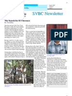 The Search for El Chocuaco, from SVBC Newsletter, Vol 2-No 1 (Aug 2007)
