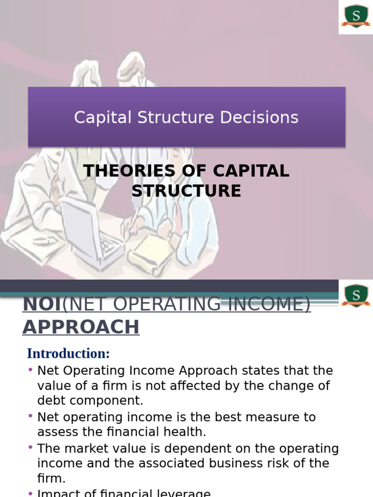 Understanding NOI Approach in Capital Structure | PDF
