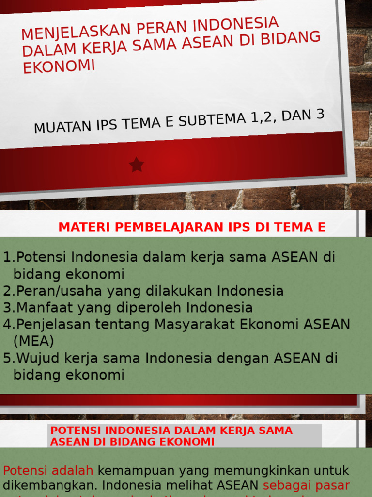 Materi IPS Tema 5 Tema E Subtema 1, 2, dan 3 | PDF
