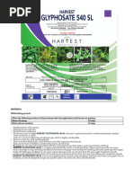 Genfarm Clethodim 240EC Herbicide Label | PDF | Herbicide | Bean