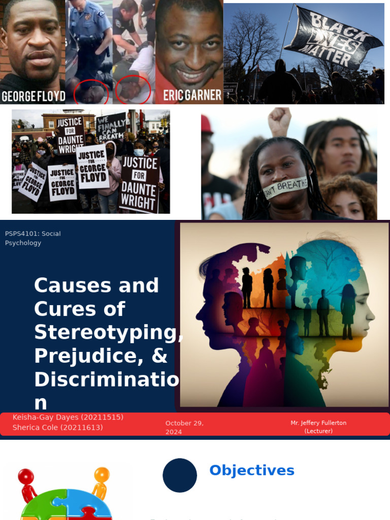Causes of Stereotyping and Prejudice | PDF | Prejudices | Stereotypes