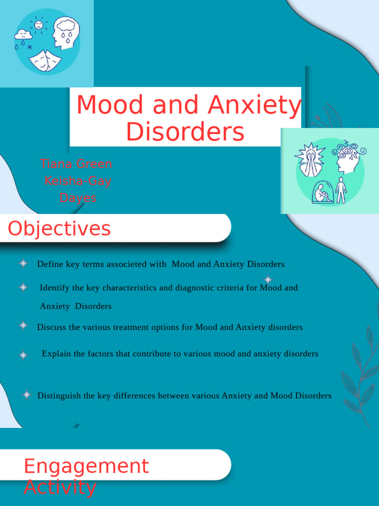 Understanding Mood and Anxiety Disorders | PDF | Bipolar Disorder ...