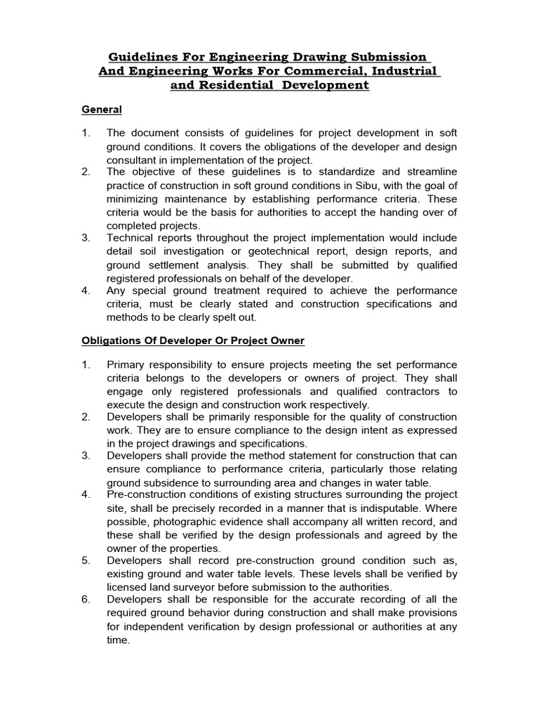 Guidelines for Soft Ground Engineering | PDF | Specification (Technical ...