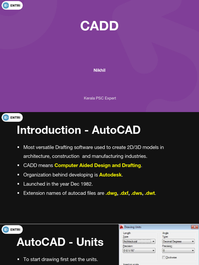 Understanding CAD and AutoCAD Basics | PDF | Auto Cad