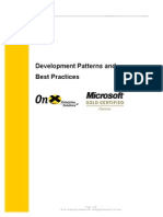 Development Patterns and Best Practices: Page 1 of 6