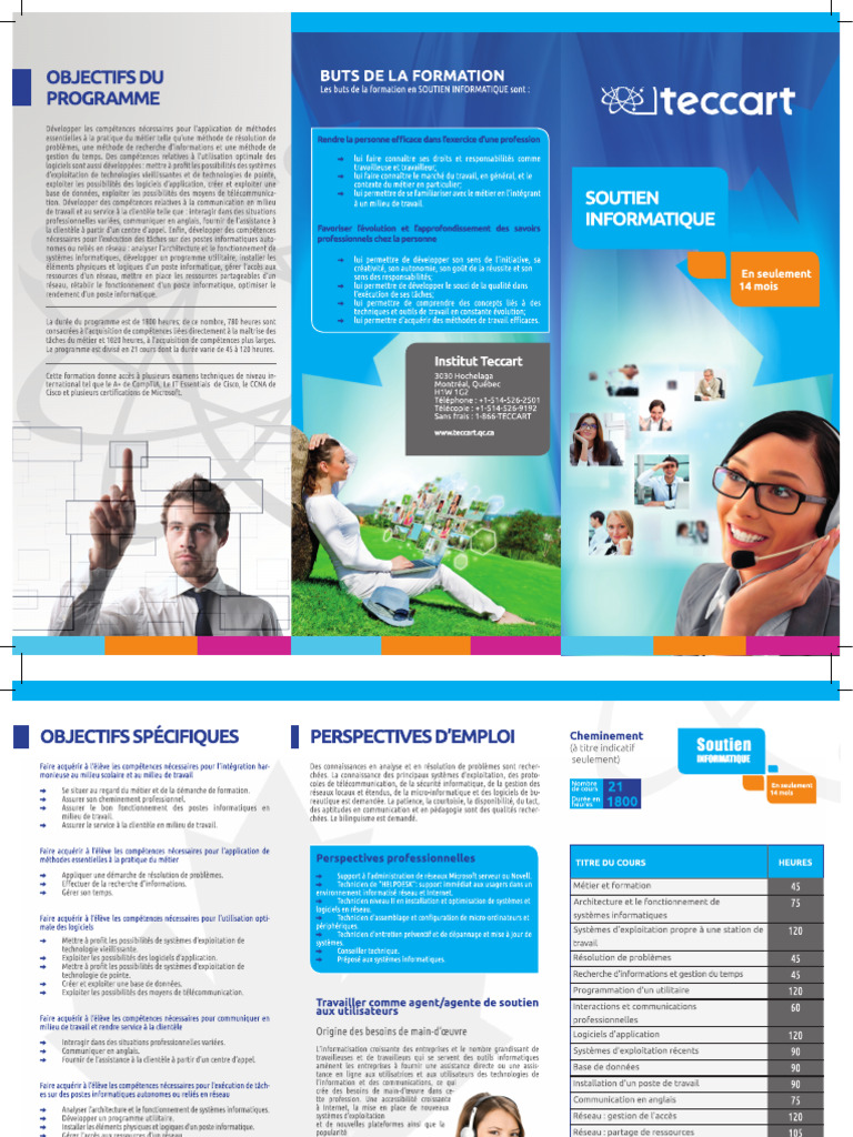 Soutien Informatique DEP | PDF
