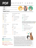 Trick Dog Title NOVICE Checksheets | PDF | American Kennel Club | Dogs