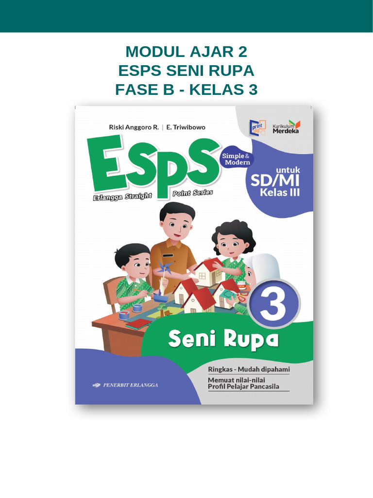 Modul Ajar Seni Rupa Kelas 3 SD | PDF