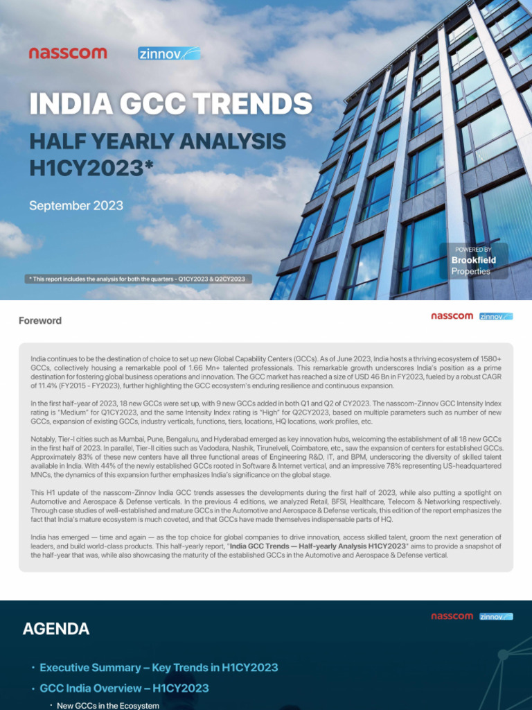 India’s GCC Trends and Insights 2023 | PDF