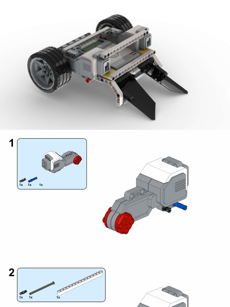 Sumo Big Wheels Radio Control Ev3 | PDF
