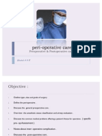 Perioperative Evaluation