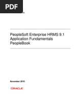 People Books - HRMS 9.1 App Fundamentals