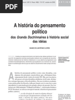 História do pensamento político.. Apostíla!
