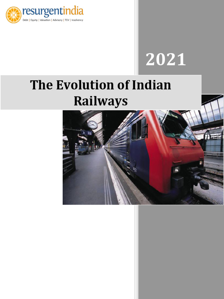 Evolution and Growth of Indian Railways | PDF | Rail Transport | Public ...