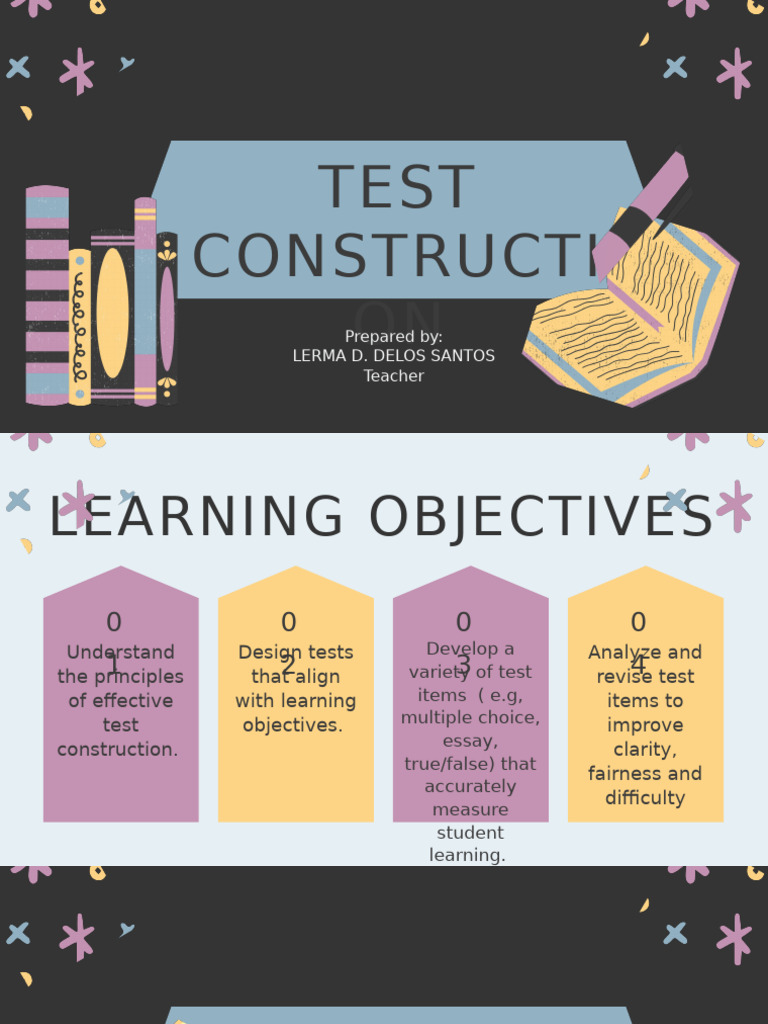 EDUCATIONAL MEASUREMENT AND TEST CONSTRUCTION PDF visual data 2