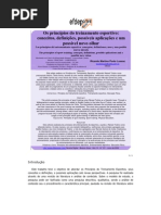 Os princípios do treinamento esportivo