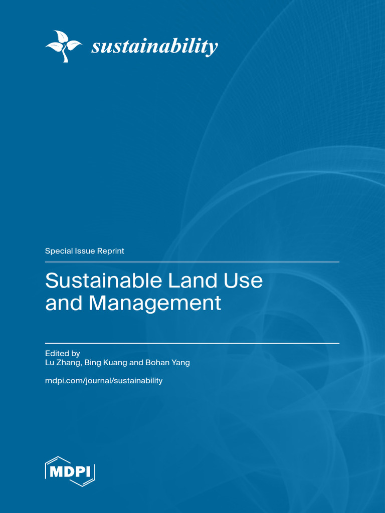 Sustainable Land Use and Management Reprint | PDF | Agriculture | Ecology