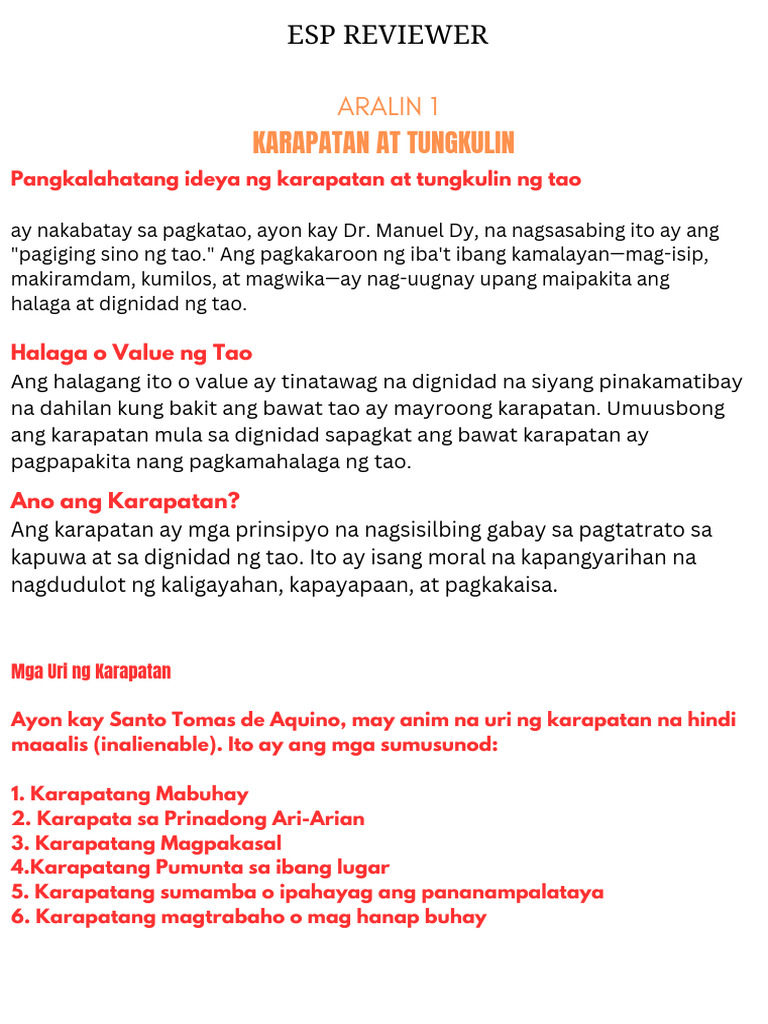 Esp Reviewer | PDF