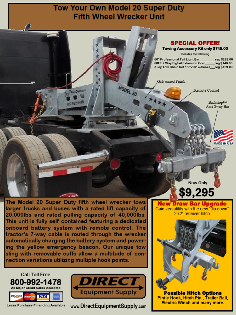 Tow Your Own Model 10null
