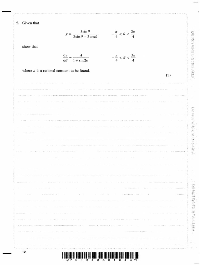 P3practice Paper1 | PDF