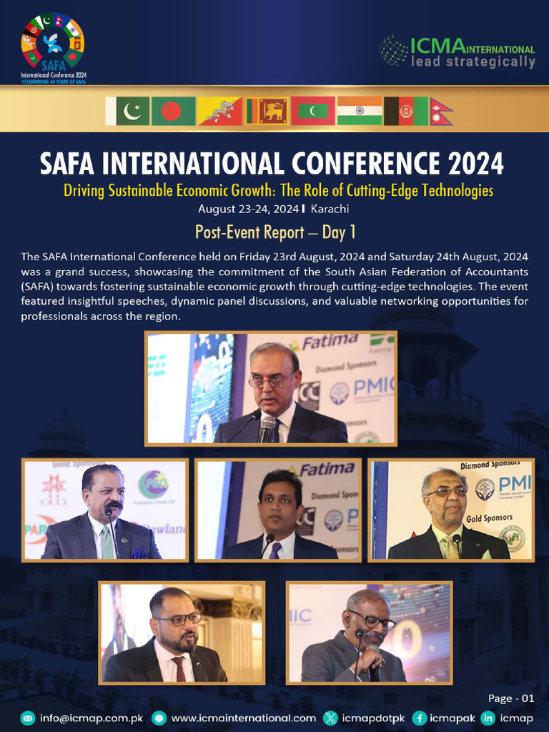 SAFA Post Event Report Day 1 23rd August 2024 - 240831 - 121334 | PDF