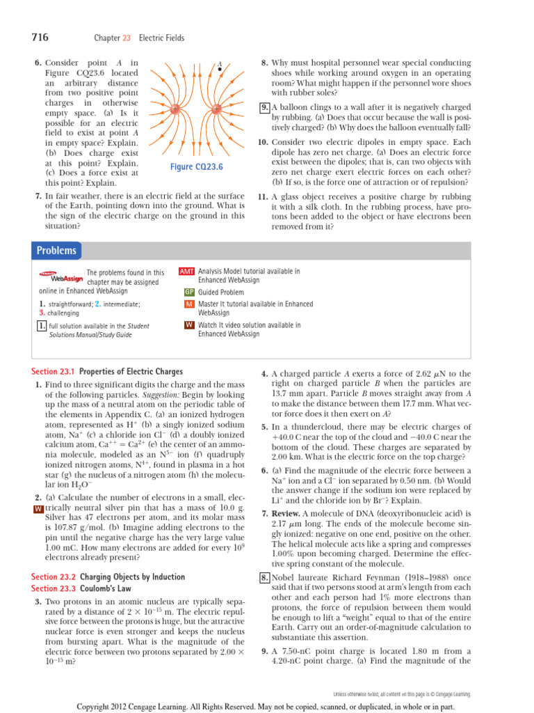 W7+practice+problems+part+1 | PDF | Force | Ion