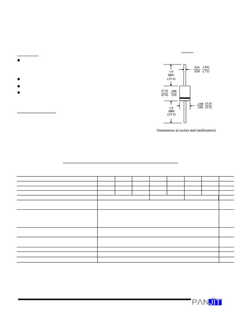 SB2100 | PDF | Rectifier | Electronics