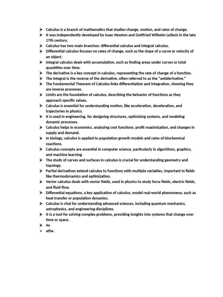 CALCULUS | PDF