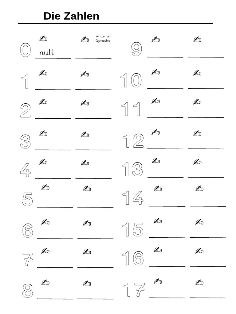 Zahlen AB | PDF