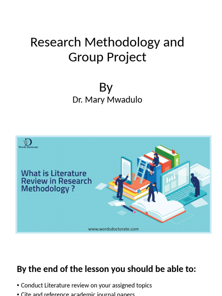 Literature Review Methodology Guide | PDF | Theory | Citation