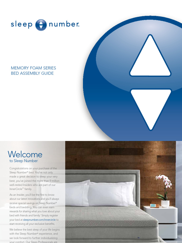 Sleep Number Bed Assembly Guide | PDF | Mattress | Bed