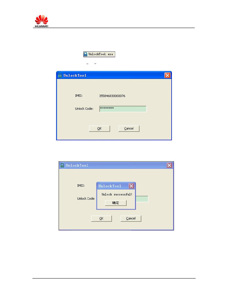 Unlock Tool Usage Instructions | PDF