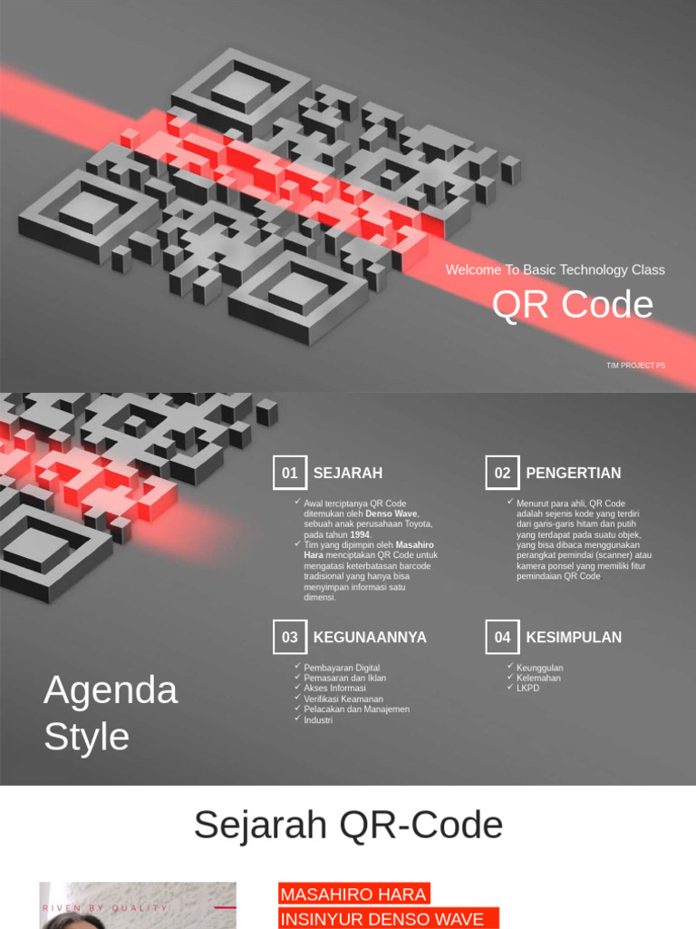 Materi Pertama - QR-Code | PDF