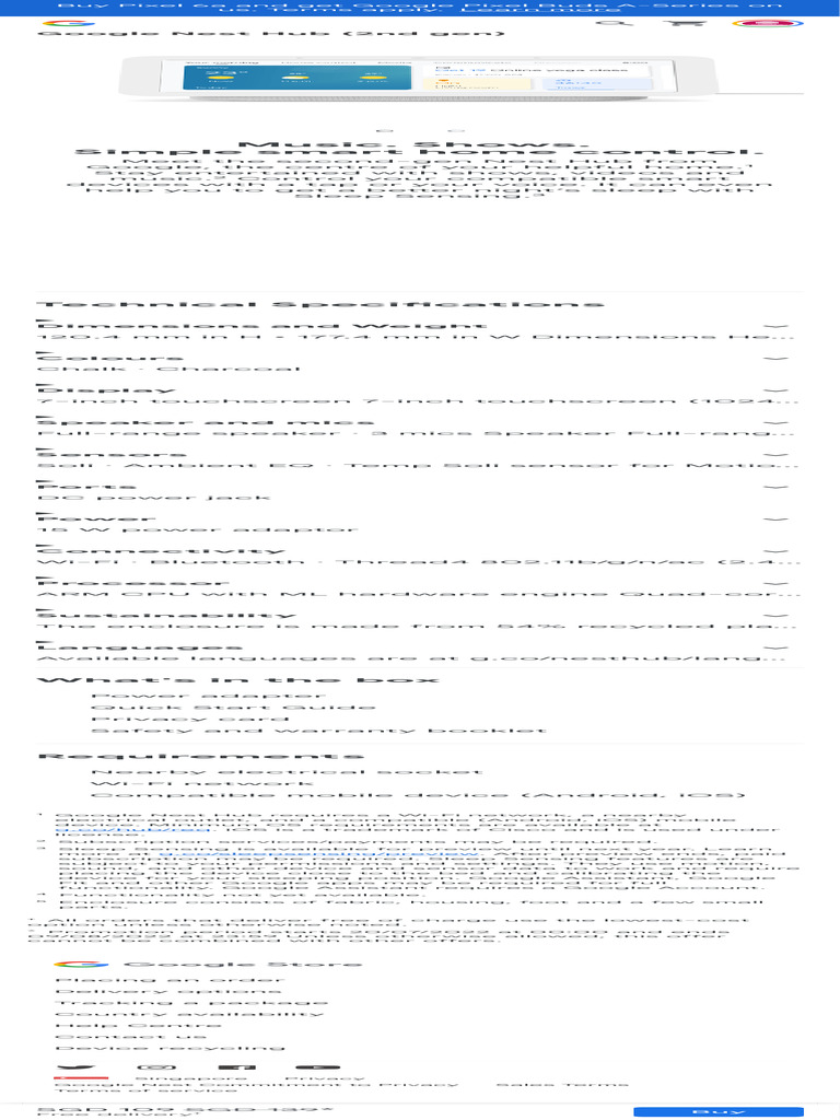 GOOGLE STORE FOR GOOGLE MADE DEVICES ACCESSORIES visual data 4
