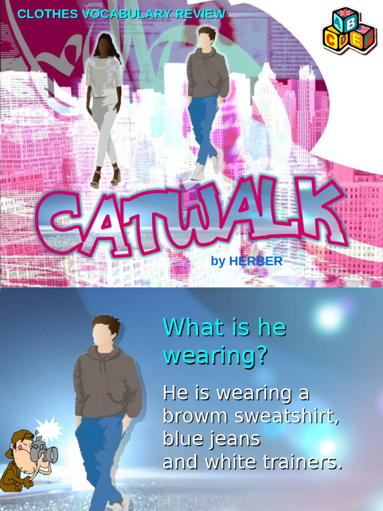 Clothes Vocabulary Review Guide | PDF
