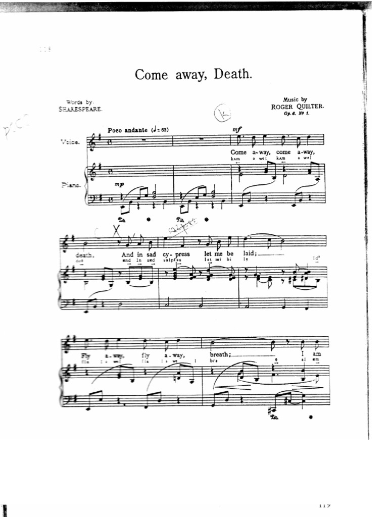 Come Away Death Quilter