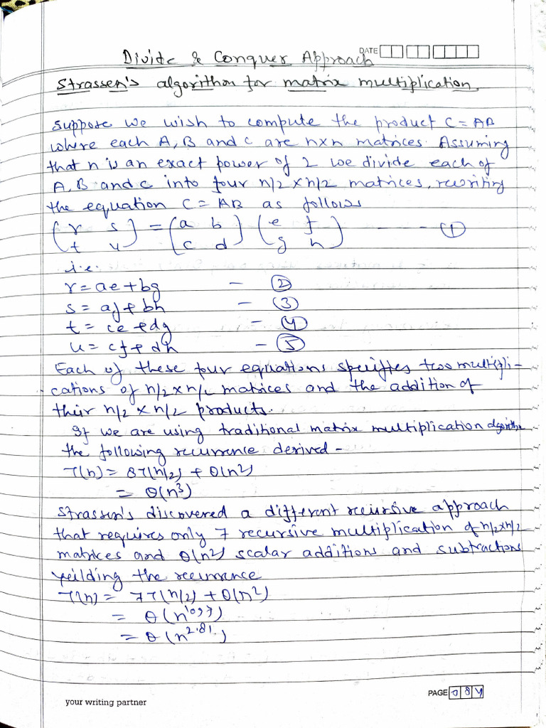 A Daa BCS503 Unit3 Notes | PDF