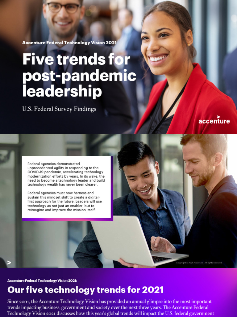 Accenture Federal Tech Vision 2021 Insights | PDF | Business
