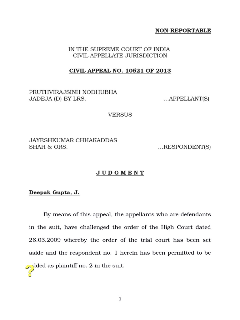Supreme Court Ruling on Land Dispute | PDF | Lawsuit | Justice