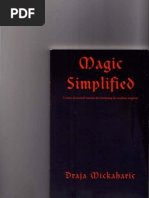 Download Mickaharic Draja - Magic Simplified by vetriol16968 SN81307971 doc pdf
