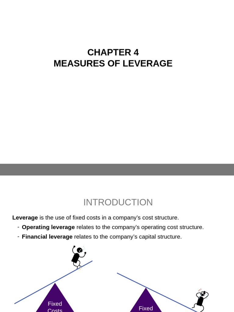 Corporate Finance Chapter4 | PDF | Leverage (Finance) | Corporations