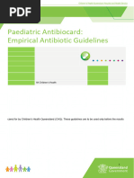 UK Paediatric Antimicrobial Guide | PDF | Meningitis | Urinary Tract ...