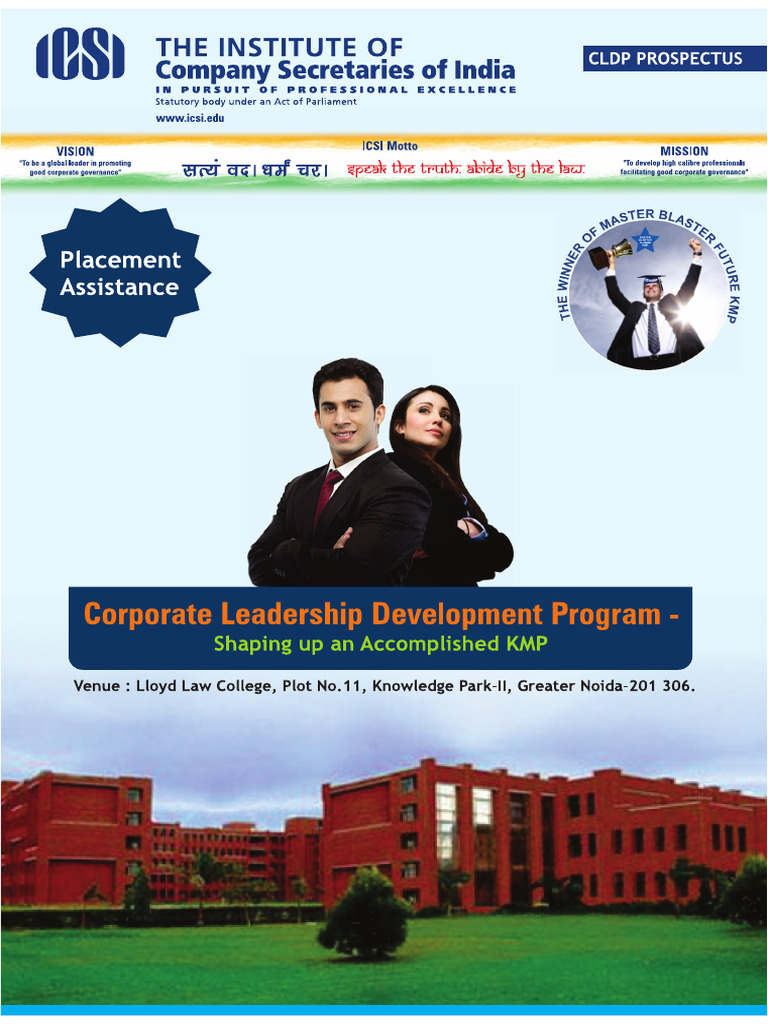 ICSI CLDP Prospectus | PDF