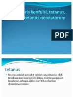 Fibris Konfulsi Tetanus Tetanus Um 2