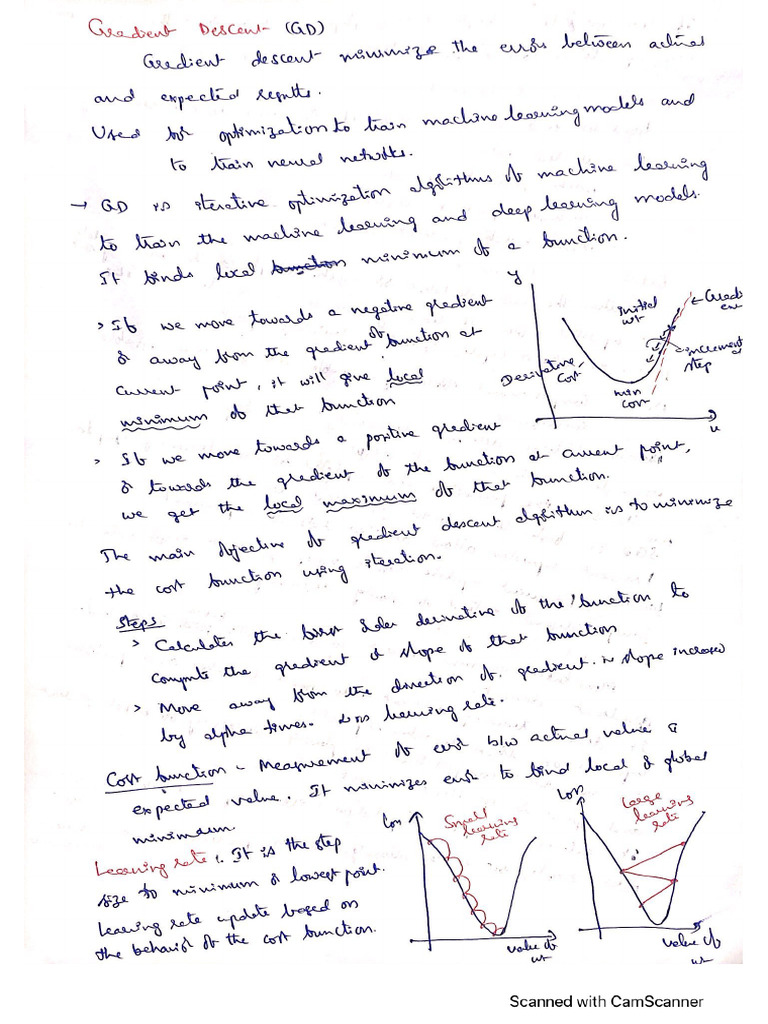Gradient Descent - 20241225112236 | PDF