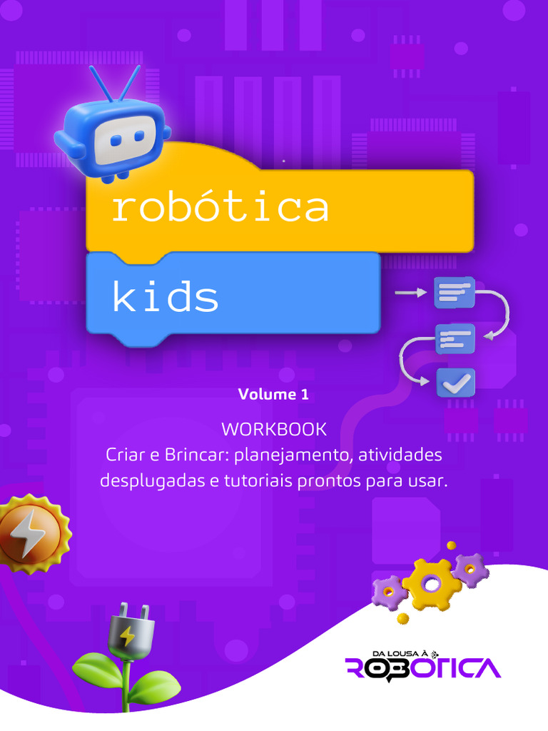 Workbook Robotica Kids Volume 1 Ed 1 | PDF | Pensamento