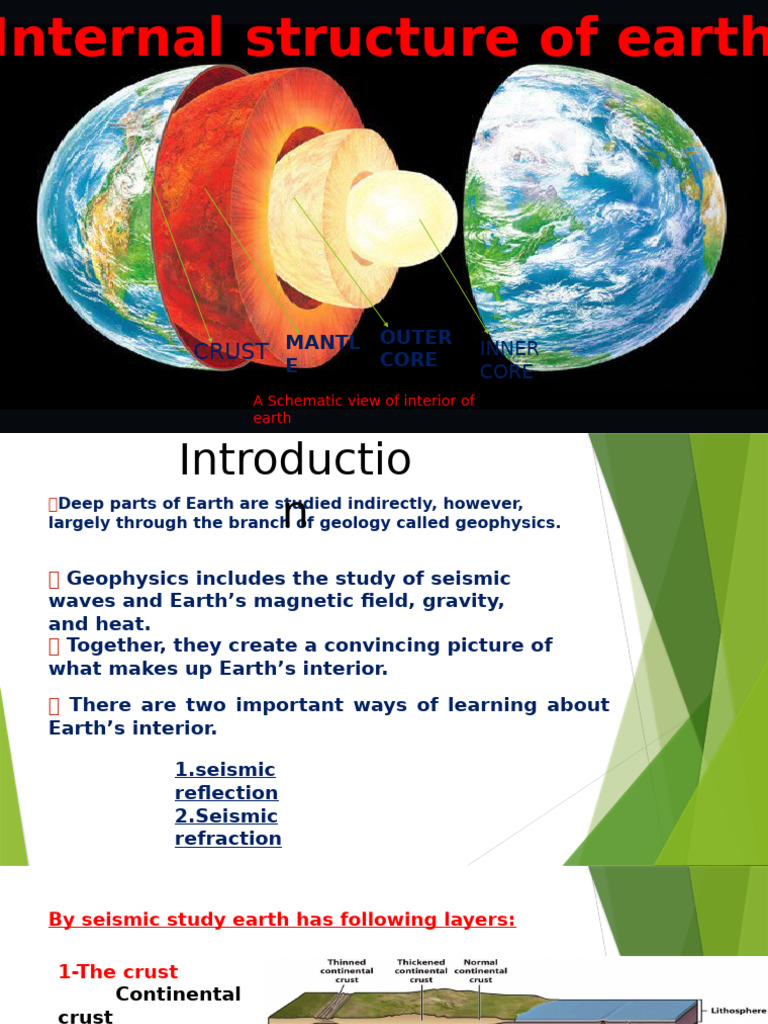 Earth's Internal Structure Explained | PDF | Crust (Geology) | Tectonics
