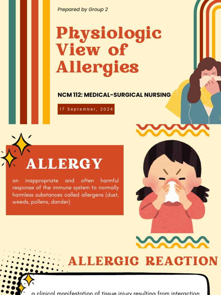 Understanding Allergic Reactions and Management | PDF | Allergy | Allergen