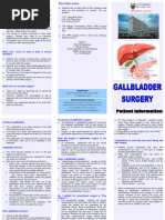 Laparoscopic Cholecystectomy Overview | PDF | Gallbladder | Liver