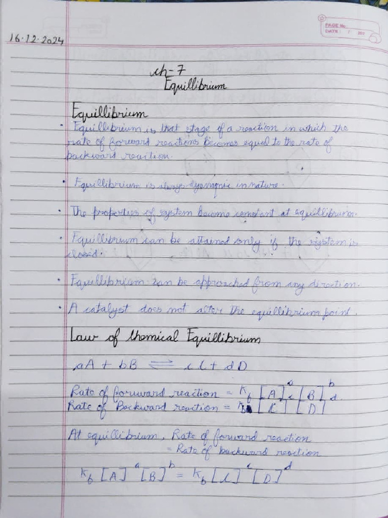 Equilibrium | PDF